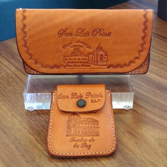 Envelope Leather Purse and Money Clip  NEW - Picture 2 of 16